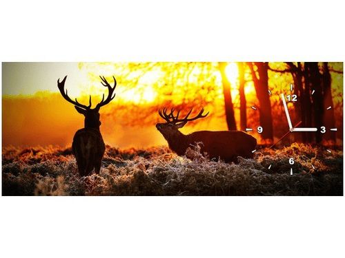 100X40CM ZEGAR RYKOWISKO OBRAZ na Arena.pl