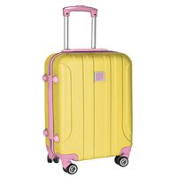 WALIZKA ŚREDNIA PASO ŻÓŁTA LEKKA PODRÓŻ WAKACJE