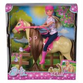 Lalka Simba Toys Steffi Love z koniem w stroju dżokejki SI-5730939