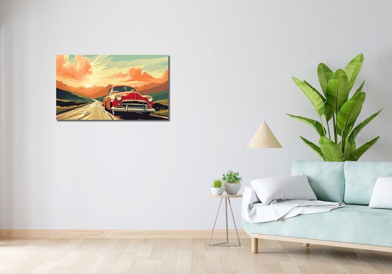 Obraz 90x50cm Przygoda Czeka zdjęcie 2