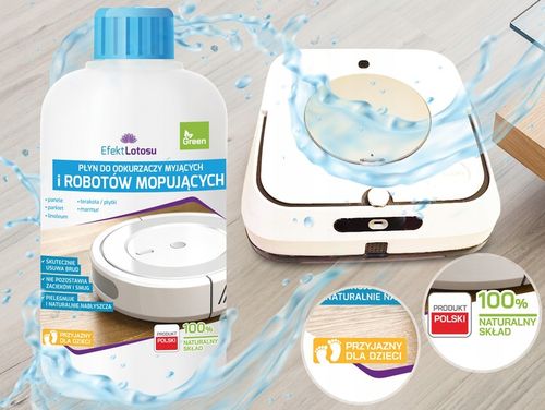 PŁYN MYJĄCY DO ROBOTÓW MOPUJĄCYCH SPRZĄTAJĄCYCH MOPÓW BIONICZNYCH BEZ SMUG na Arena.pl