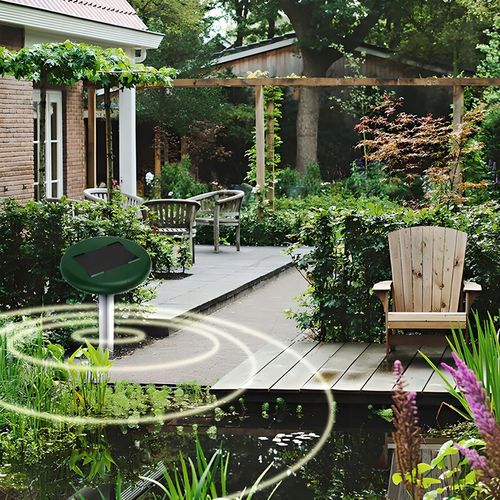 2X ODSTRASZACZ SOLARNY SILNY NA KRETY SZCZURY GRYZONIE KUNY DŹWIĘK na Arena.pl