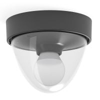 Zewnętrzna lampa natynkowa NOOK 7978 plafoniera do altany czarna