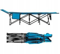 ŁÓŻKO turystyczne polowe NA KEMPING RYBY do ogrodu domu dla gości składane