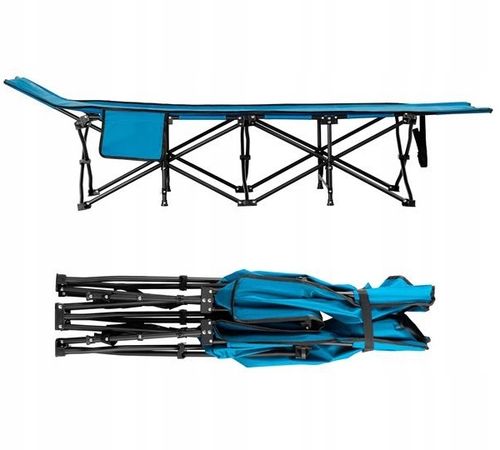 ŁÓŻKO turystyczne polowe NA KEMPING RYBY do ogrodu domu dla gości składane na Arena.pl