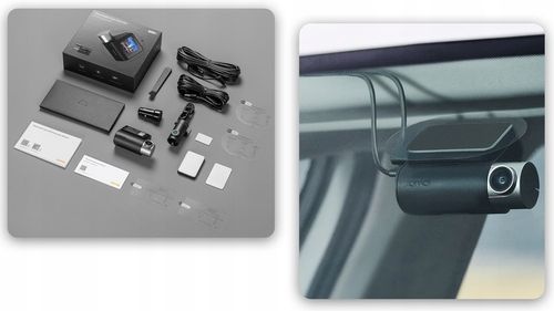 70mai Wideorejestrator A510 SET HDR + kamera tylna RC11 + UP03 + EVO 64GB na Arena.pl