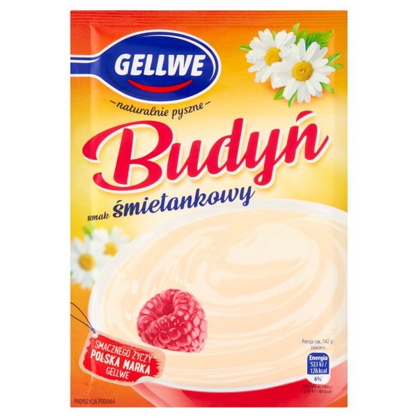 Gellwe Budyń smak śmietankowy 40 g zdjęcie 1