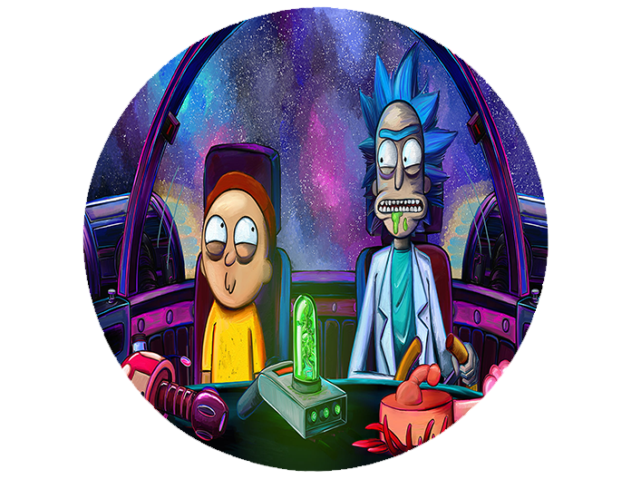 Podkładka pod myszkę Rick i Morty zdjęcie 2