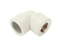 pp-r kolano gwint wewnętrzny 90 stopni  25mm x 3/4 pn20 - d pp 666001