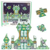 Klocki Magnetyczne Kosmos Stacja Kosmiczna 4D 108el