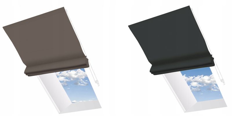 Roleta Rzymska Dachowa na Wymiar 12 Kolorów zdjęcie 14