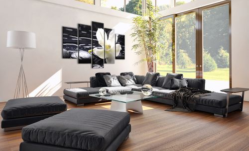 Obraz Na Płótnie - Storczyk Kamień - 150X100 Cm - Ea150X100-0444 na Arena.pl