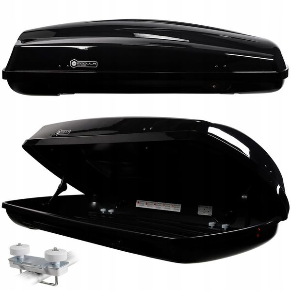 BOX DACHOWY BAGAŻNIK MODULA CIAO 430LCZARNY BOXY SOSNOWIEC zdjęcie 1