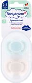 BABYDREAM SMOCZEK SILIKONOWY USPOKAJAJĄCY 0-3M RÓŻNE KOLORY 2 SZT