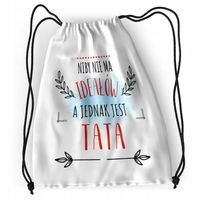 Plecak Dla Taty Sportowy Szkolny Worek Torba Z Nadrukiem Ze Zdjęciem