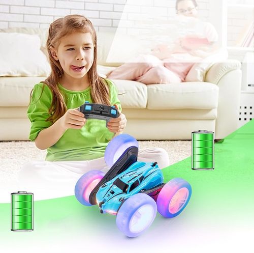 AUTO TWISTER TAŃCZĄCY SAMOCHÓD AKROBATA KASKADER 4WD Z LED Z PILOT Z AKU na Arena.pl