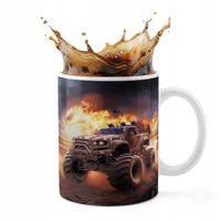 KUBEK CERAMICZNY 330ML DRUK - AUTO MONSTER TRUCK