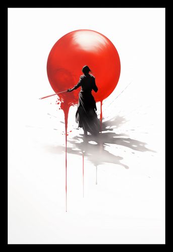 Plakat 20x30cm Samotny Samuraj na Arena.pl