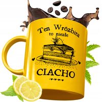 Złoty Kubek Premium Dla Wróżbity Prezent Z Nadrukiem Ze Zdjęciem