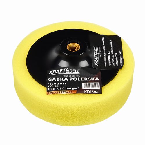GĄBKA POLERSKA KD1596 ŻÓŁTA na Arena.pl