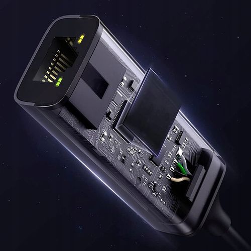 ADAPTER PRZEJŚCIÓWKA USB-C ETHERNET LAN RJ45 HUB KARTA SIECIOWA 1000MBPS na Arena.pl