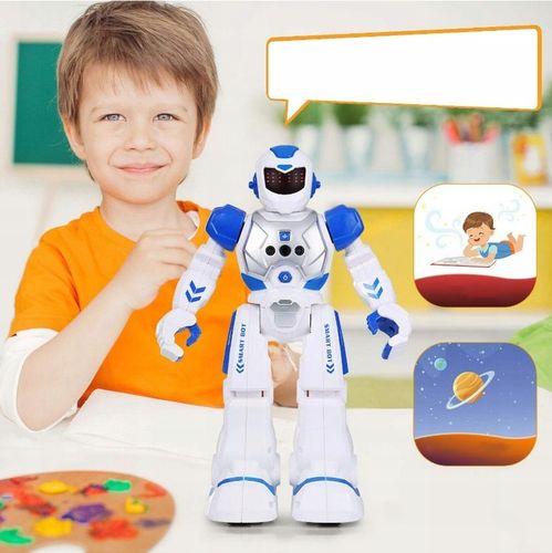 INTELIGENTNY ROBOT RC CZUJNIK DO WCZESNEJ EDUKACJI DLA DZIECKA + PILOT na Arena.pl