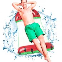 HAMAK WODNY DMUCHANY FOTEL LEŻAK MATERAC ARBUZ