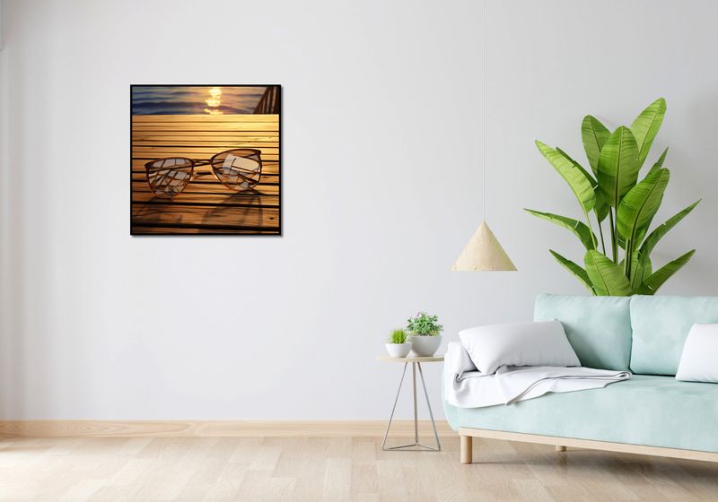 Plakat 70x70cm Lato w Odbiciu zdjęcie 4
