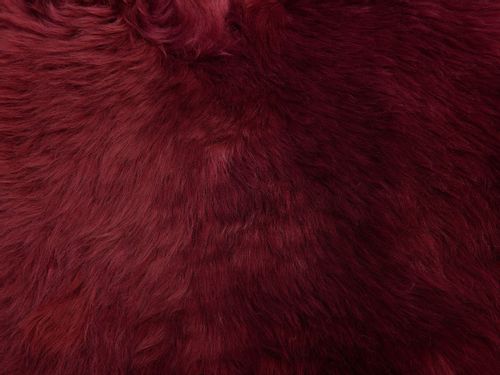 Skóra owcza bordowa ULURU na Arena.pl