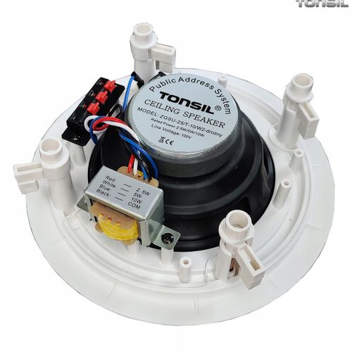 NAGŁOŚNIENIE SUFITOWE TONSIL 6 STREF JAKOŚĆ 14 na Arena.pl