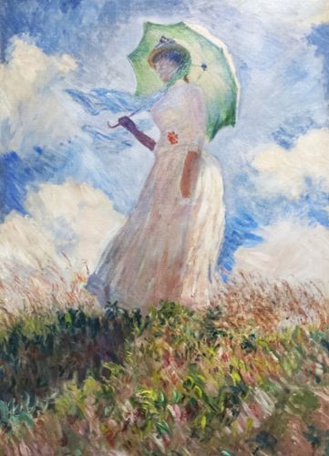 Plakat 13x18cm Suzanne Hoschedé, Monet Vintage do Salonu na Arena.pl