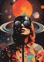 Plakat 42x59,4cm Kosmiczne Wizje