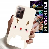 ETUI CASE DO SAMSUNG NOTE 20 ULTRA - ŚWIĄTECZNE WZORY RENIFER MIKOŁAJ ŚWIĘT