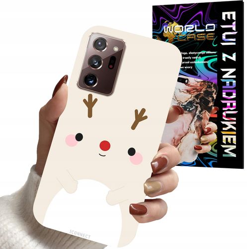 ETUI CASE DO SAMSUNG NOTE 20 ULTRA - ŚWIĄTECZNE WZORY RENIFER MIKOŁAJ ŚWIĘT na Arena.pl
