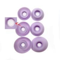 Gumki do Samsung Galaxy buds 2 pro (R510) lawendowe z siateczką