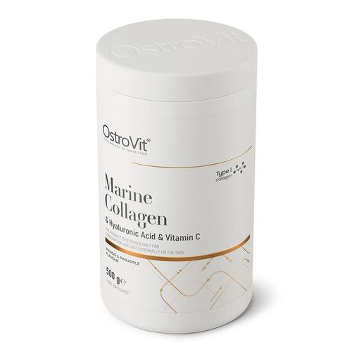 OstroVit Kolagen Morski RYBI TYP I Kwas Hialuronowy Witamina C 500 g na Arena.pl