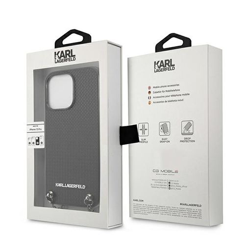 Etui Karl Lagerfeld do iPhone 13 Pro Max, Czarny na Arena.pl