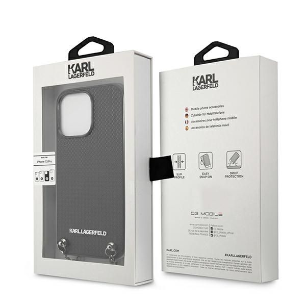 Etui Karl Lagerfeld do iPhone 13 Pro Max, Czarny zdjęcie 8