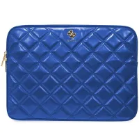 Pokrowiec Guess Quilted 4G na laptopa 14" - niebieski