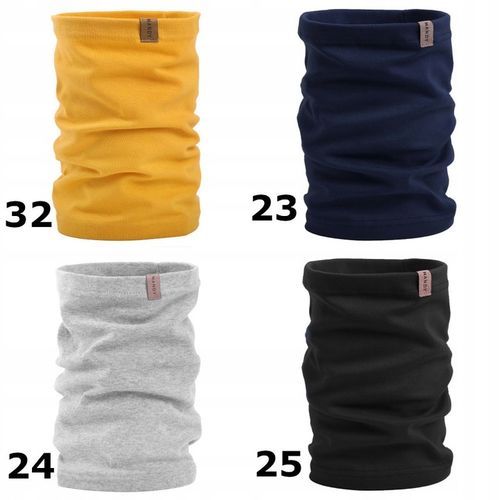 Komin NANDY Bawełniany Damski Męski Bawełna Cienki Wysoki Naturalny na Arena.pl