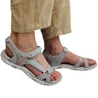 Lekkie damskie sportowe sandały na lato mocne skórzane