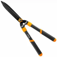 NOŻYCE do ŻYWOPŁOTU krzewów TRAWY sekator OSTRZE PROSTE GAŁĘZI ALUMINIOWE