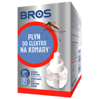 BROS Płyn wkład do elektro na komary zapas do elektrofumigatora 60 nocy