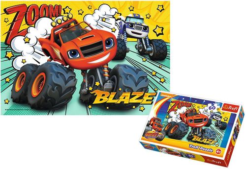 Trefl Puzzle Blaze i Megamaszyny 60 elementów na Arena.pl