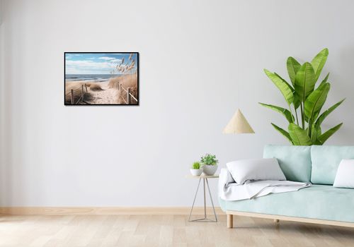 Plakat 70x50cm Nadmorski Most na Arena.pl