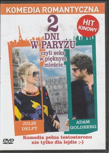 2 dni w Paryżu DVD  Julie Delpy zdjęcie 1