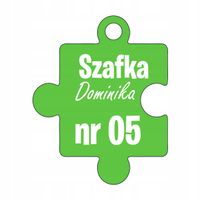 GRAWER Brelok bryloczek zawieszka do kluczy TWOJE LOGO NUMER SZAFKI 20 szt