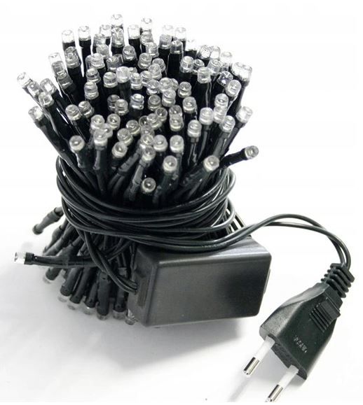 Lampki choinkowe LED100/8F ciepła 6m wewnętrzne 8 funkcji OKEJ LUX zdjęcie 2