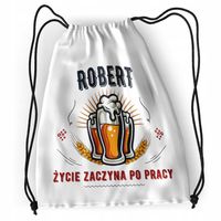Plecak Dla Roberta Sportowy Szkolny Worek Torba Z Nadrukiem Ze Zdjęciem