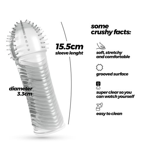Crushious Ribbed Penis Sleeve na Arena.pl